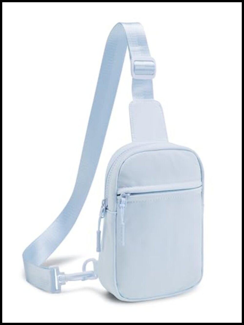 CHOLISS Small Sling Bag Crossbody Fanny Pack Chest Bag Adjustable Strap